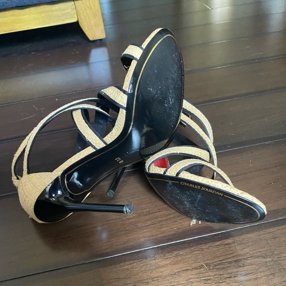 Charles Jpurdan high heel sandal size 8 - Picture 2 of 4